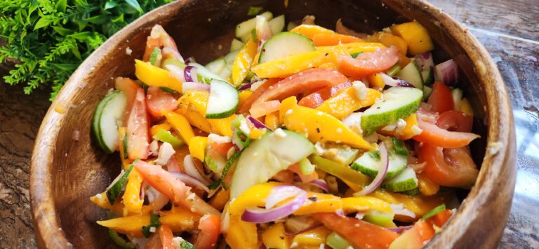 Salted Mango Salad