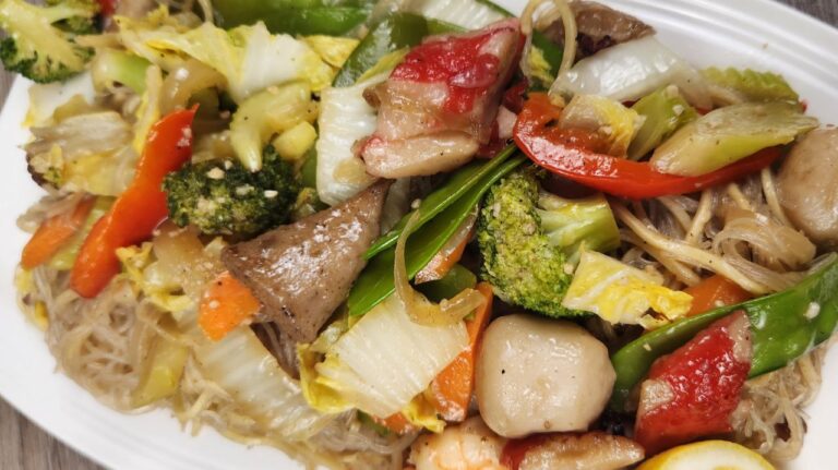 No-Meat Pancit Bihon Guisado